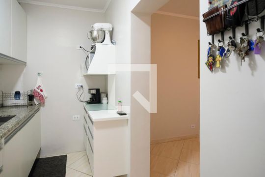 Cozinha de casa à venda com 3 quartos, 151m² em Campestre, Santo André