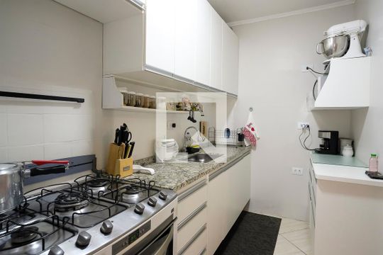 Cozinha de casa à venda com 3 quartos, 151m² em Campestre, Santo André
