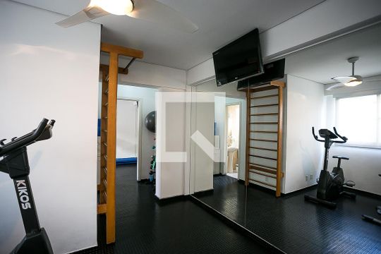 Área comum - Academia de apartamento à venda com 1 quarto, 180m² em Vila Suzana, São Paulo