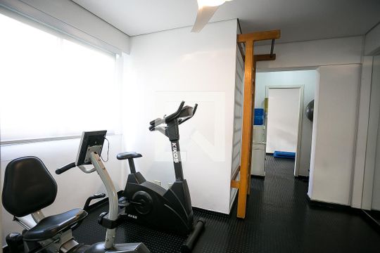 Área comum - Academia de apartamento à venda com 1 quarto, 180m² em Vila Suzana, São Paulo