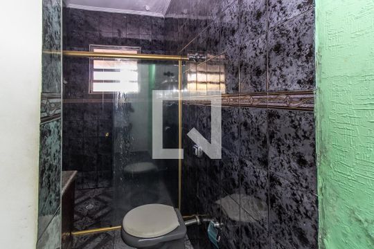 Banheiro da Suíte 1 de casa à venda com 5 quartos, 202m² em Conjunto Habitacional Marechal Mascarenhas de Morais, São Paulo