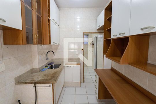 Cozinha de apartamento à venda com 2 quartos, 69m² em Urca, Rio de Janeiro