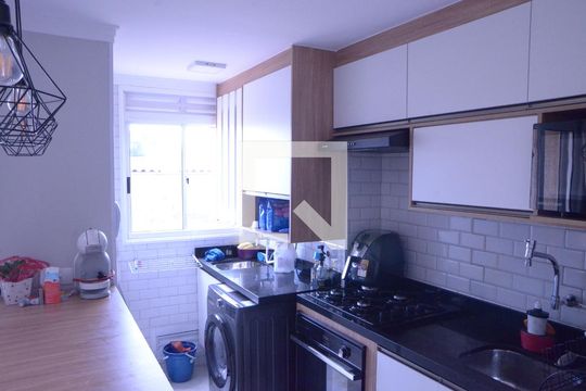 Cozinha de apartamento à venda com 2 quartos, 58m² em Novo Osasco, Osasco