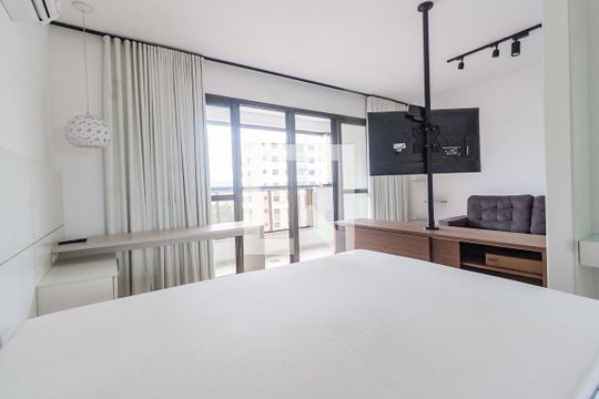 Quarto de apartamento para alugar com 1 quarto, 42m² em Coqueiros, Florianópolis