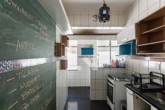 Cozinha de casa à venda com 2 quartos, 68m² em Tijuca, Rio de Janeiro