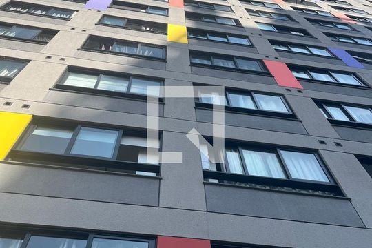 Fachada de kitnet/studio para alugar com 1 quarto, 28m² em Mirandópolis, São Paulo