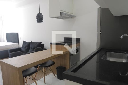 Studio de kitnet/studio à venda com 1 quarto, 28m² em Mirandópolis, São Paulo