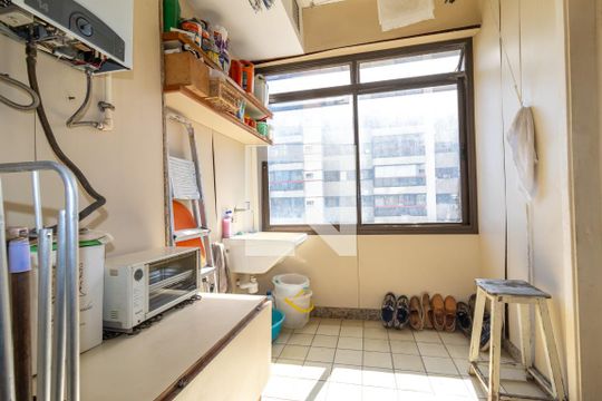 Área de Serviço de apartamento à venda com 4 quartos, 170m² em Barra da Tijuca, Rio de Janeiro
