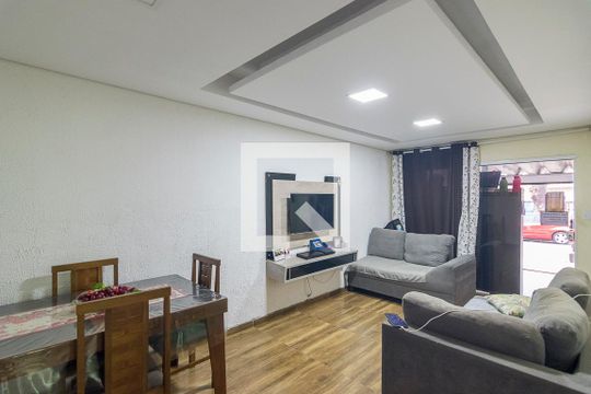 Sala de casa à venda com 4 quartos, 200m² em Jardim Santo Alberto, Santo André