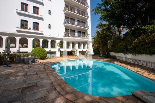 Área comum - Piscina de apartamento à venda com 4 quartos, 210m² em Vila Madalena, São Paulo