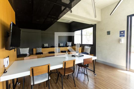 Área comum de kitnet/studio à venda com 1 quarto, 30m² em Vila Olímpia, São Paulo
