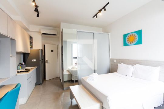 Studio de kitnet/studio para alugar com 1 quarto, 30m² em Vila Olímpia, São Paulo