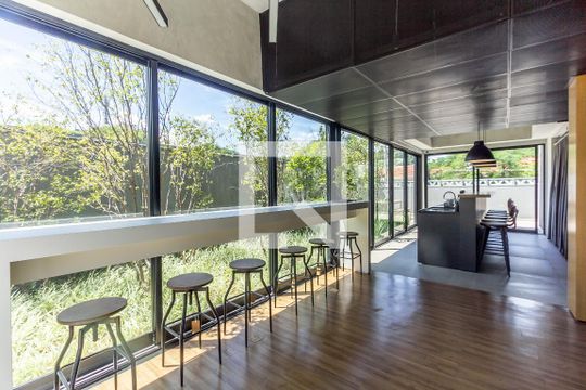 Espaço Gourmet de kitnet/studio à venda com 1 quarto, 30m² em Vila Olímpia, São Paulo