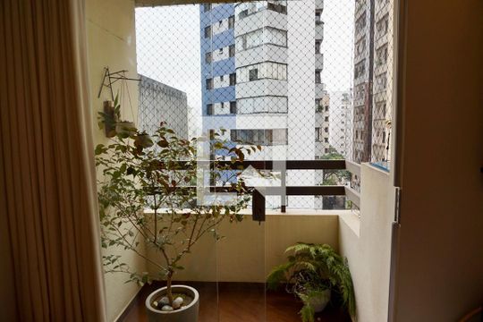 Varanda de apartamento à venda com 2 quartos, 60m² em Brooklin Paulista, São Paulo