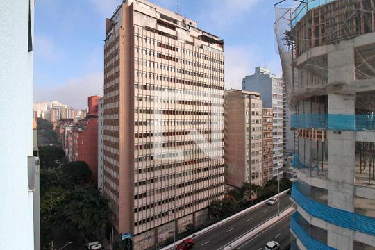 Vista de apartamento à venda com 1 quarto, 24m² em Vila Buarque, São Paulo