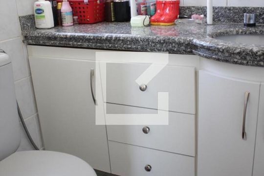 Banheiro da Suíte de apartamento para alugar com 3 quartos, 343m² em Vila Regente Feijó, São Paulo