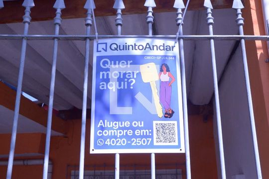 Placa QuintoAndar de casa para alugar com 1 quarto, 35m² em Quitaúna, Osasco