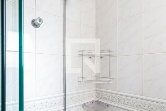 Banheiro da Suíte de apartamento para alugar com 3 quartos, 80m² em Tatuapé, São Paulo
