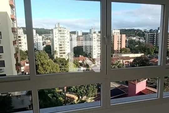 Vista da Sala de Estar de apartamento à venda com 3 quartos, 143m² em Tristeza, Porto Alegre