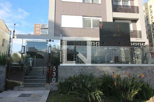 Fachada e portaria de apartamento à venda com 3 quartos, 143m² em Tristeza, Porto Alegre