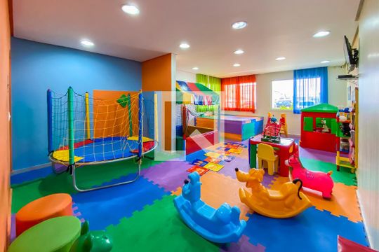 Área comum de apartamento à venda com 2 quartos, 67m² em Vila Curuca, Santo André