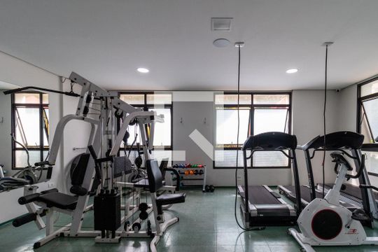 Área comum - Academia de apartamento para alugar com 3 quartos, 75m² em Vila Anglo Brasileira, São Paulo