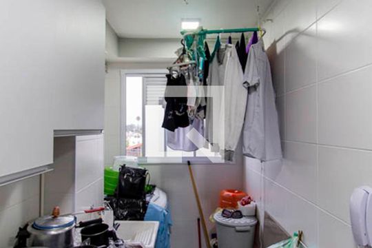 Cozinha  de apartamento à venda com 2 quartos, 42m² em Vila Penteado, São Paulo