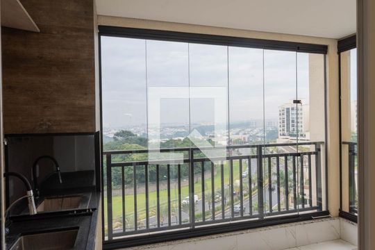 Sacada e Espaço Gourmet de apartamento à venda com 3 quartos, 92m² em Swiss Park, Campinas