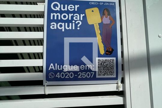 Placa de kitnet/studio para alugar com 1 quarto, 27m² em Jardim Tijuco, Guarulhos