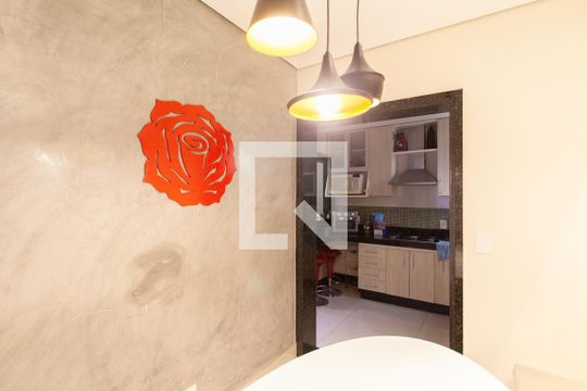 Sala de Jantar de apartamento para alugar com 3 quartos, 124m² em Santa Amelia, Belo Horizonte