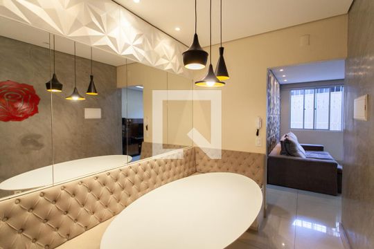 Sala de Jantar de apartamento para alugar com 3 quartos, 124m² em Santa Amelia, Belo Horizonte