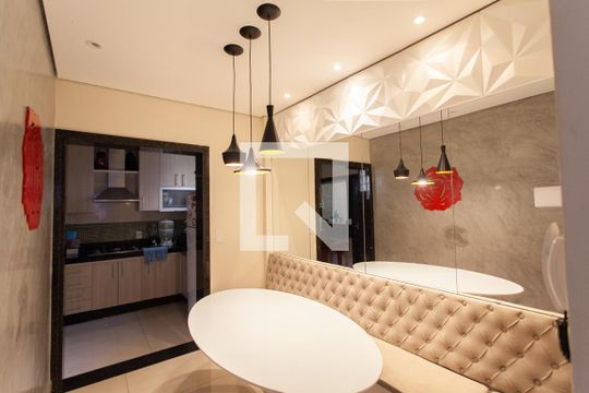 Sala de Jantar de apartamento para alugar com 3 quartos, 124m² em Santa Amelia, Belo Horizonte