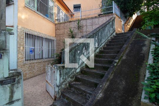 Fachada - Plaquinha de casa à venda com 3 quartos, 95m² em Andaraí, Rio de Janeiro