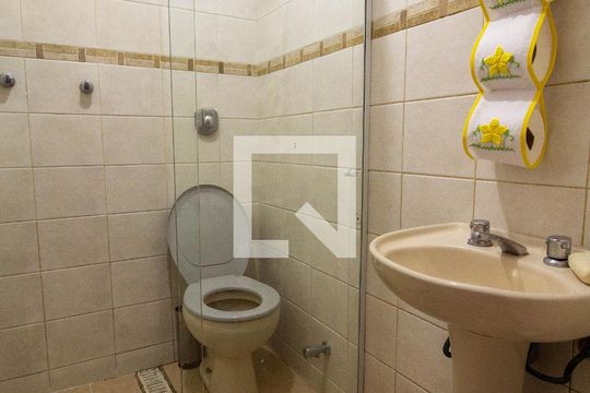 Banheiro da Suíte 2 de casa à venda com 3 quartos, 95m² em Andaraí, Rio de Janeiro