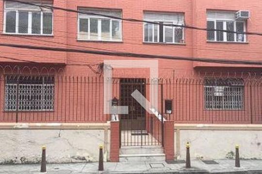 Fachada do Prédio de apartamento para alugar com 1 quarto, 49m² em Santa Teresa, Rio de Janeiro