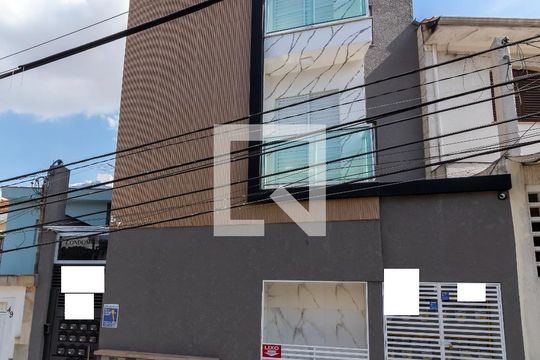 Fachada do Condomínio de apartamento para alugar com 1 quarto, 35m² em Parada Inglesa, São Paulo