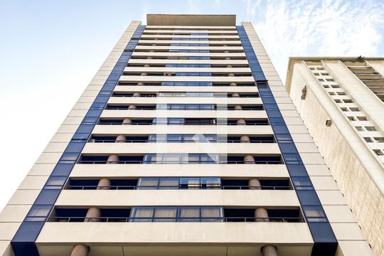 Fachada de apartamento para alugar com 1 quarto, 30m² em Jardim Paulista, São Paulo