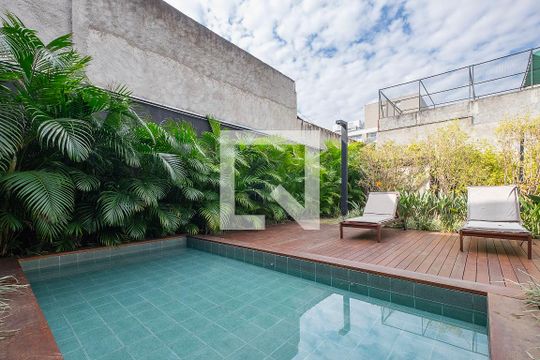 Área comum de kitnet/studio à venda com 1 quarto, 30m² em Pinheiros, São Paulo