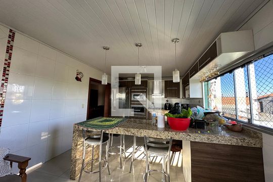 Cozinha de casa à venda com 3 quartos, 267m² em São Miguel, São Leopoldo