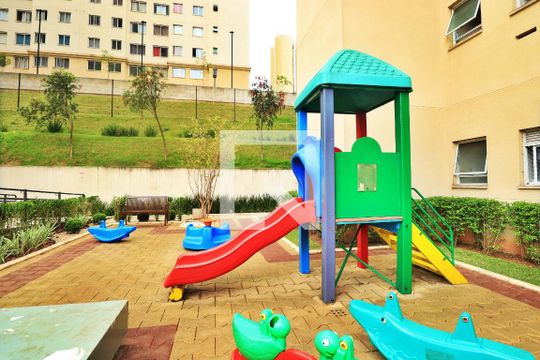 Área Comum - Playground de apartamento à venda com 3 quartos, 57m² em Parque Sao Vicente, Santo André