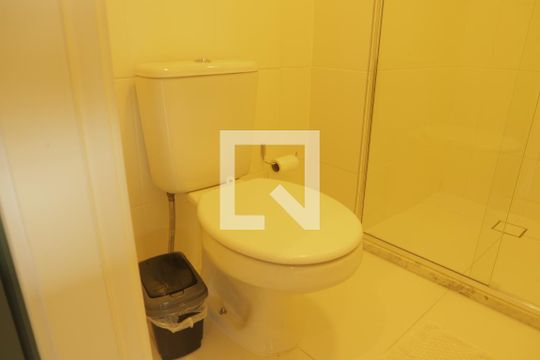 Banheiro de kitnet/studio à venda com 1 quarto, 38m² em Vila Monte Alegre, São Paulo