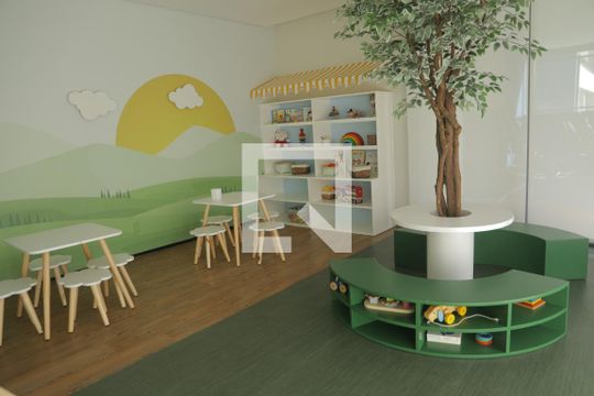 Brinquedoteca de kitnet/studio à venda com 1 quarto, 38m² em Vila Monte Alegre, São Paulo