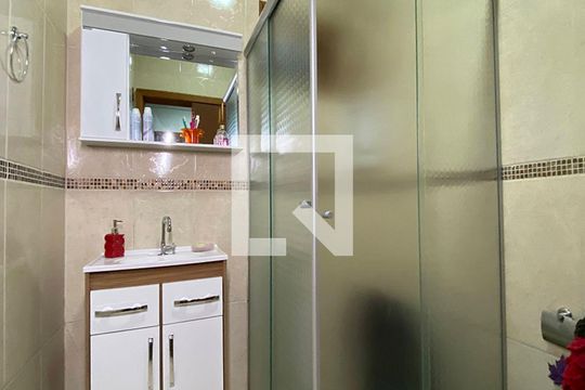Banheiro 1 de casa para alugar com 3 quartos, 80m² em Campestre , São Leopoldo