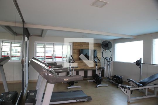 Área comum de apartamento para alugar com 2 quartos, 74m² em Vila Caiçara, Praia Grande