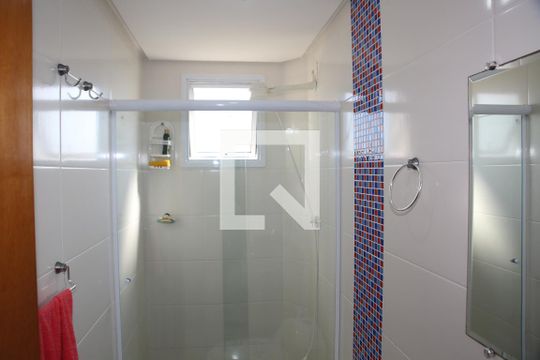 Banheiro Social de apartamento para alugar com 2 quartos, 74m² em Vila Caiçara, Praia Grande