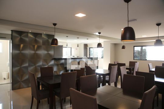 Área comum de apartamento para alugar com 2 quartos, 74m² em Vila Caiçara, Praia Grande