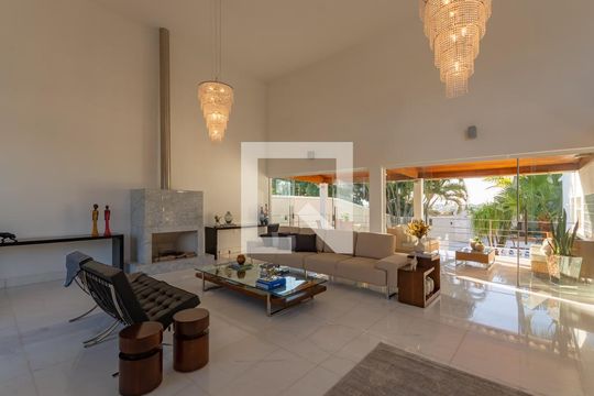 Sala de casa à venda com 5 quartos, 606m² em Bandeirantes (pampulha), Belo Horizonte