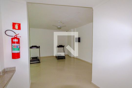 Área comum - Academia de apartamento para alugar com 3 quartos, 130m² em Cidade Ocian, Praia Grande
