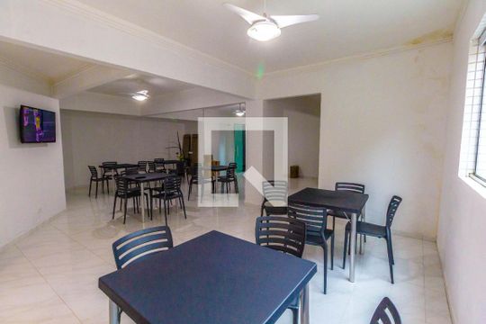 Área comum - Salão de Festas de apartamento para alugar com 3 quartos, 130m² em Cidade Ocian, Praia Grande