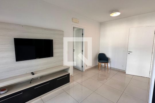 Sala de apartamento à venda com 1 quarto, 53m² em Campo Belo, São Paulo